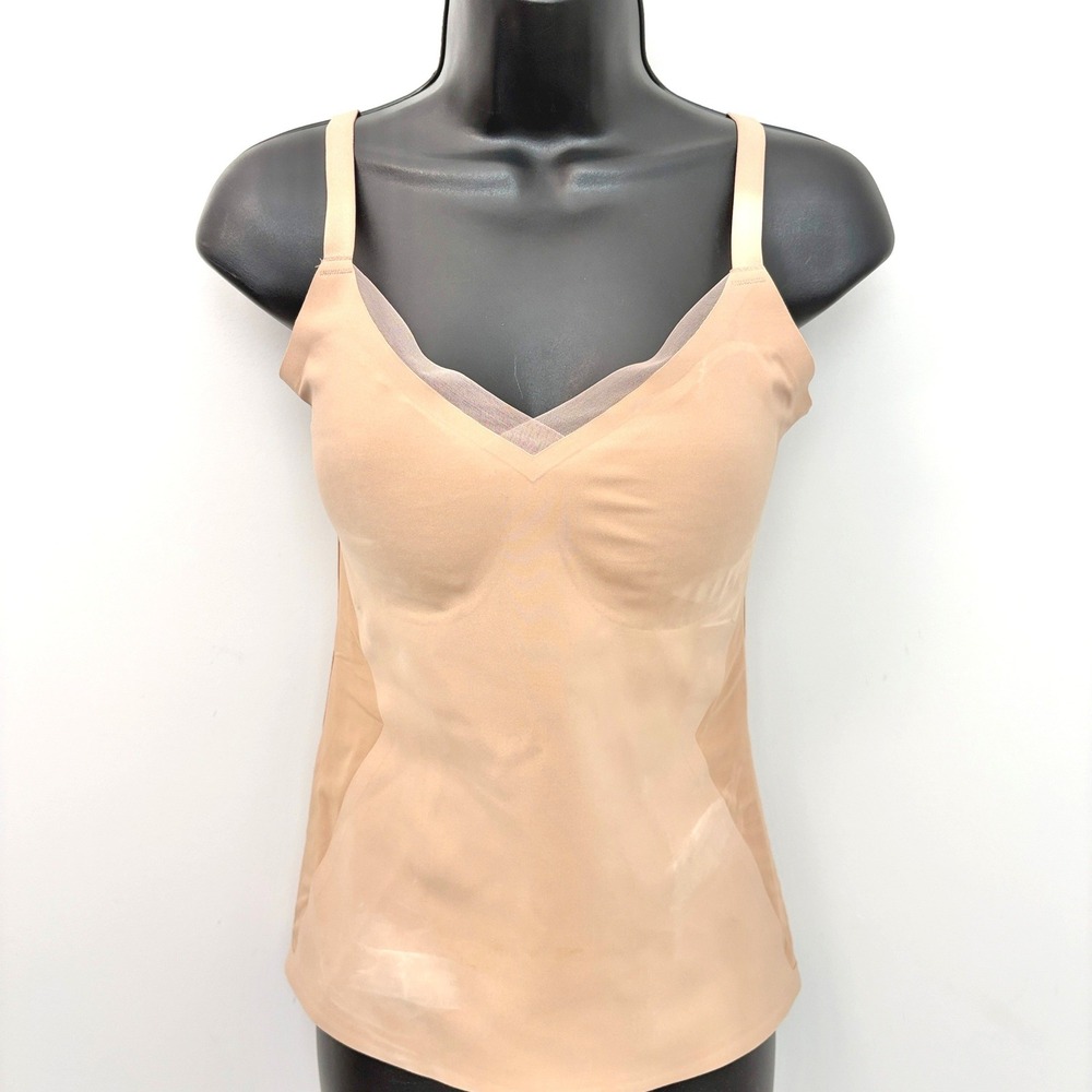 Honeylove LiftWear Cami Shapewear Smoothing Tank Size Medium Sand